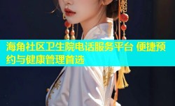 海角社区卫生院电话服务平台 便捷预约与健康管理首选