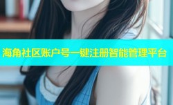 海角社区账户号一键注册智能管理平台