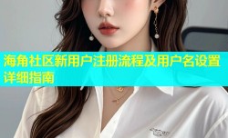 海角社区新用户注册流程及用户名设置详细指南
