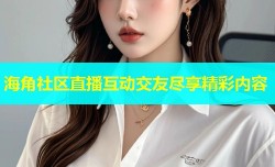 海角社区直播互动交友尽享精彩内容
