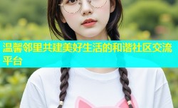 温馨邻里共建美好生活的和谐社区交流平台