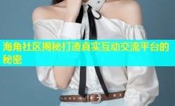 海角社区揭秘打造真实互动交流平台的秘密