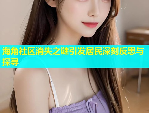 海角社区消失之谜引发居民深刻反思与探寻  第1张