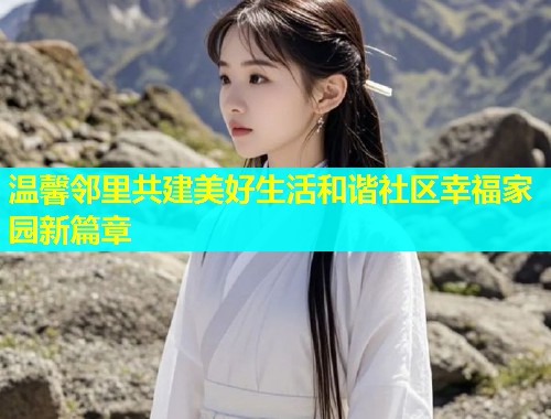 温馨邻里共建美好生活和谐社区幸福家园新篇章  第2张