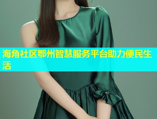 海角社区鄂州智慧服务平台助力便民生活  第1张