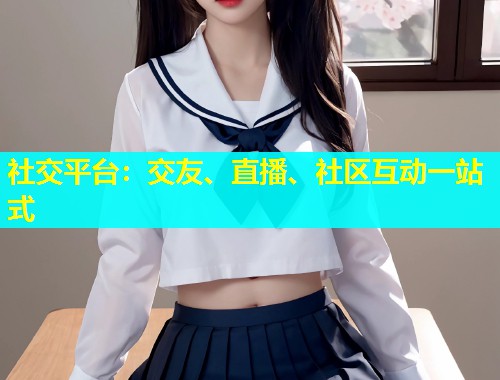 社交平台：交友、直播、社区互动一站式  第1张