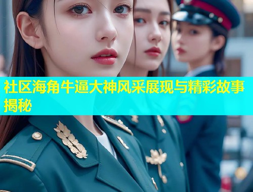 社区海角牛逼大神风采展现与精彩故事揭秘  第1张